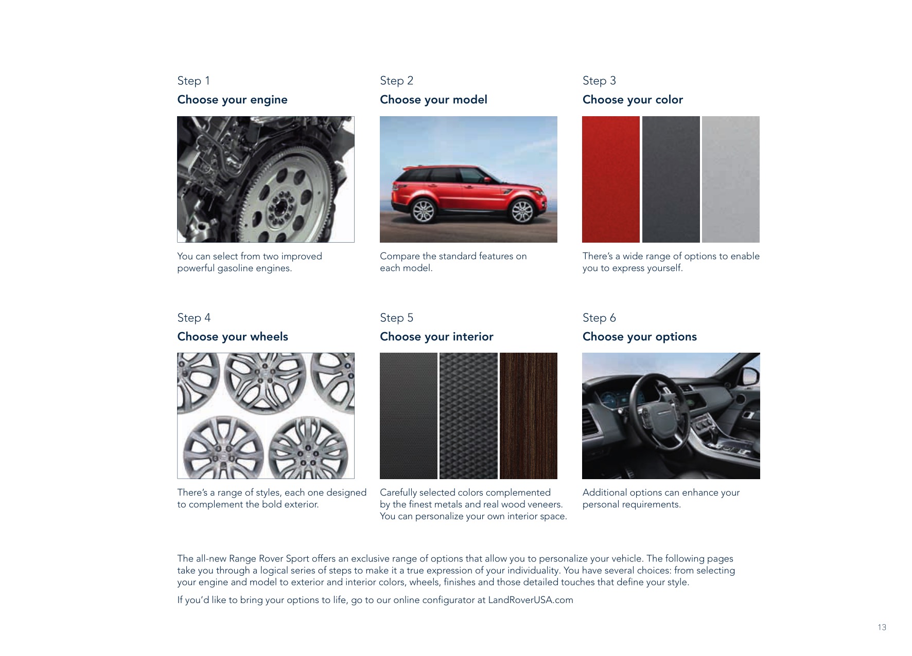 2014 Range Rover Sport Brochure Page 31